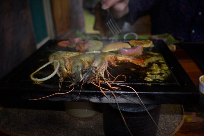 Shrimp at Maria's Rock Cafe