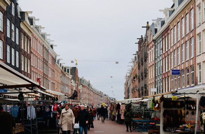 Outdoor Market Shopping
